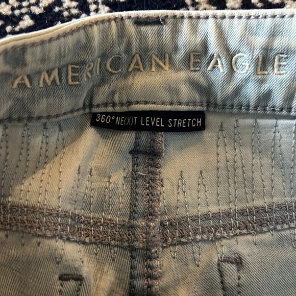 American Eagle 360 Next Level Stretch Acid Wash Jeggins - Picture 9 of 11